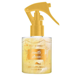 Fornitura all'Ingrosso dalla Fabbrica Spray Profumato Scintillante Rosa per Capelli da 100ml Marchio <span class=keywords><strong>Fragranza</strong></span> Dolce Romantica al Cocco e Vaniglia da Donna - Product Image 3