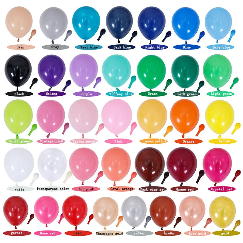 Vente directe à bas prix modèles personnalisables ballon mat pour adulte célébration ballons en latex globos décoration de fête