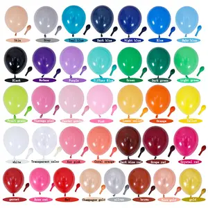 Low priced direct selling customizable patterns matte balloon for adult celebration latex balloons globos party decoration