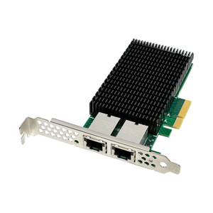 การ์ดเครือข่ายอีเธอร์เน็ตแบบคู่ 10G รุ่น Speed Bridge SQ7368 PCIe X4 พร้อมพอร์ต RJ45 สำหรับเซิร์ฟเวอร์ - Product Image 1