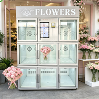 Distributeur automatique intelligent de bouquets avec contrôle de l'humidité pour les centres commerciaux