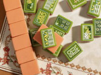 Stock US, livraison gratuite, tuiles de mahjong américaines personnalisées à 3 couches, tuiles de mahjong sculptées à la main, mahjong de luxe en acrylique avec 160 tuiles