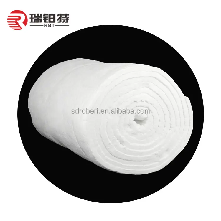 6-50mm Ceramic Fiber Wool Blanket Roll Insulation Ceramic Fiber Aluminum Silicate Blanket