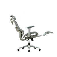 Silla de Oficina Ergonómica de Malla con Soporte Lumbar, Silla Giratoria para Computadora, para Uso en Hoteles y Centros de Negocios