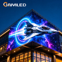 Écran d'affichage LED immersif en plein air, panneau d'affichage numérique LED pour publicité géante