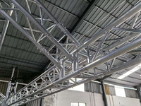 2026 Topfinger Popular Estructura de Aluminio Arqueada con Conexión por Espiga, Certificación TUV, con Sistema de Elevación, Soldada, para Ferias Comerciales y Eventos
