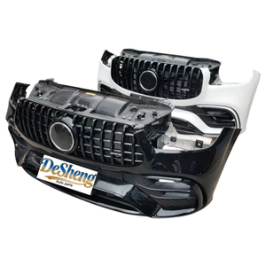 Haute qualité, pour Mercedes-Benz GLE53, GLE63, W166, W167 : Spoilers avant, pare-chocs, phares LED, calandre, <span class=keywords><strong>radiateur</strong></span>, ailes, garde-boue. - Product Image 5