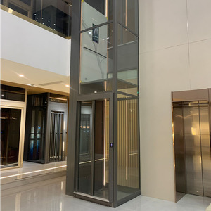 Plataforma elevadora de tracción hidráulica familiar de 400kg, elevador de uso doméstico de pisos de Casa autoconstruido - Product Image 3
