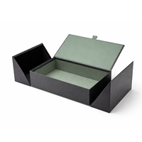 Boîte rigide magnétique en carton de qualité supérieure personnalisée pour aligneurs dentaires, avec miroir, boîte d'emballage pour aligneurs dentaires