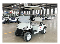 Voiturette de golf électrique Club Car 4 places 48V 4KW/5KW/7KW Batterie au lithium Châssis en aluminium Tout-terrain Vitesse 50 km/h Autonomie 70-90 km