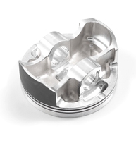 Kit de piston en alliage d'aluminium de haute qualité d'usinage CNC personnalisé pour moteur
