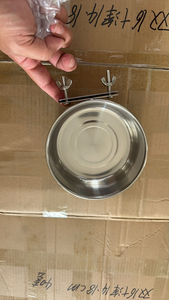 Comedero para mascotas a prueba de masticar de acero inoxidable 304 higiénico irrompible para perros, gatos, loros - Product Image 2