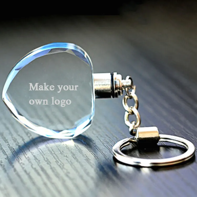 2020 оптовая продажа 3d светодиодный лазерный фото сублимационный Сердце Медведь Хрустальный брелок драгоценный камень свадебные сувениры для гостей