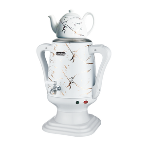 Samovar turc ORVICA pour thé, style classique antique, 4L, ensemble de samovar russe, bouilloire à thé turque ORM-3310 - Product Image 3