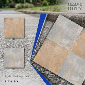 Stock disponible : Carreaux de parking numériques en porcelaine émaillée céramique 16x16 pouces, sol extérieur robuste - Product Image 2