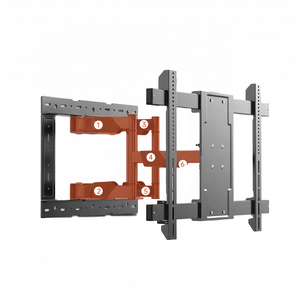 Max <span class=keywords><strong>VESA</strong></span> 800*600mm <span class=keywords><strong>Support</strong></span> mural pivotant pour téléviseur à mouvement complet pour écran de 50 à 110 pouces - Product Image 3
