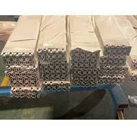Profilé en aluminium anodisé finition usine 6063, 40 mm x 40 mm, profilé en aluminium 4040, usine de profilés en aluminium robustes
