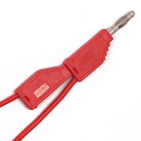 Connecteur audio à courant élevé à fiche banane empilable de 4mm avec nickelage pour des connexions électriques sûres et durables