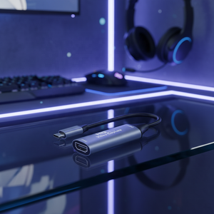 Adaptador USB-C 1080P para Transmisión en Vivo, Grabación de Videojuegos, Videoconferencias, Baja Latencia, Aleación de Aluminio para OBS, Xbox, Laptop, iPad, <span class=keywords><strong>iMac</strong></span> - Product Image 4