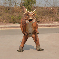 Costume de dinosaure animatronique, délicat et réaliste, très demandé, pour usage commercial