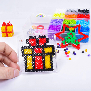 2025 Новый 12 видов цветов «сделай сам» ручной работы различные дизайнерские плавкие Гладильные бусины наборы для детей - Product Image 5