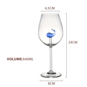 ถ้วยไวน์แดงสุดสร้างสรรค์แก้วใสบอโรซิลิเกตทรงสูง - Product Image 2