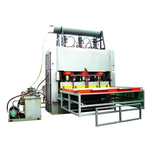 Máquina de prensado en caliente laminado Máquina de prensado en caliente de melamina Mdf