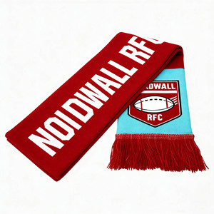 Écharpe en acrylique tricotée personnalisée pour les célébrations, écharpe de sport, écharpe de football pour les fans, écharpe pour cadeaux périphériques - Product Image 3