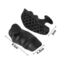 Poignées de gymnastique en silicone pour tractions et musculation, résistantes à la transpiration, antidérapantes, coussinets de protection pour barres d'haltères, portables