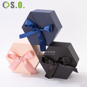 Exquisita Caja de Regalo Personalizada de Seis Lados con Laminado Mate, Papel Kraft Reciclable para Cosméticos de Alta Gama, Regalos de Cumpleaños y Marcos de Fotos - Product Image 2