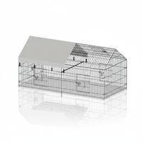 Modèle 2025, enclos extérieur de grande taille pour poulets, poulailler pliable, cages pour animaux de compagnie, enclos pour volailles, petits animaux, lapins