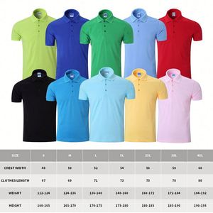 Prviate <b>Label</b> Tichert Sports Shorts Golf Polos Polyester Spandex Men Pour Hommes Cotton Grande Taille Sublimated Polo T-Shirt - Product Image 5