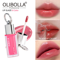 Gloss à lèvres hydratant longue tenue, effet miroir, sans transfert, sans décoloration, avec logo personnalisé et marque privée.
