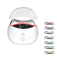 Appareil de soin électrique pour la peau, compresse chaude et froide, Gua Sha, masseur sculptant visage et cou, appareil de tonification faciale à micro-courant