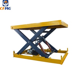 ई के साथ अनुकूलित फिक्स्ड भूमिगत हाइड्रोलिक ऊर्ध्वाधर स्थिर कैंची लिफ्ट - Product Image 2