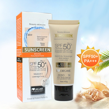 Private Label Bottles Tube Sunscreen Spf