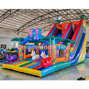 Jungleworld สไลด์รูป<span class=keywords><strong>สัตว์</strong></span>ป่ามีสไลเดอร์เป่าลมรูปช้างแห้งมีสไลเ<span class=keywords><strong>ด</strong></span>อร์เป่าลมสนามเ<span class=keywords><strong>ด</strong></span>็กเล่นกลางแจ้งแบบซาฟารีสำหรับเ<span class=keywords><strong>ด</strong></span>็ก - Product Image 5