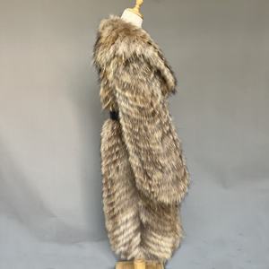 <span class=keywords><strong>Cappotto</strong></span> di pelliccia da <span class=keywords><strong>donna</strong></span> autunno e inverno <span class=keywords><strong>cappotto</strong></span> di pelliccia di procione naturale giacca di pelliccia calda e Casual - Product Image 4