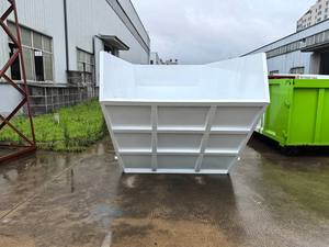 Contenedor de Basura de Acero al Carbono de 12 CBM Fabricado en Fábrica, Transportable por Camión con Brazo Oscilante, Contenedor para Residuos de Construcción en Venta - Product Image 4