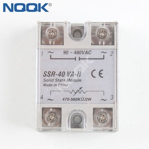 Single-phase Solid State Relay SSR-40VA DC Controlled AC SSR-40 100DA-H AA DD VA - Product Image 4