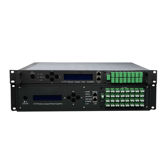 1U 2U 1550nm WDM EDFA High Power CATV Optical Amplifier CATV GPON EYDFA PON EDFA