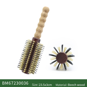 BOOMHOME <span class=keywords><strong>Brosse</strong></span> à <span class=keywords><strong>cheveux</strong></span> <span class=keywords><strong>ronde</strong></span> en nylon et poils de sanglier <span class=keywords><strong>pour</strong></span> boucler les <span class=keywords><strong>cheveux</strong></span>, <span class=keywords><strong>brosse</strong></span> <span class=keywords><strong>pour</strong></span> <span class=keywords><strong>cheveux</strong></span> bouclés, <span class=keywords><strong>brosse</strong></span> personnalisée <span class=keywords><strong>pour</strong></span> séchage à l'air chaud - Product Image 4