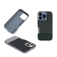 Étui de téléphone élégant en cuir bicolore pour Samsung Galaxy A25 5G, construction hybride durable et texture antidérapante