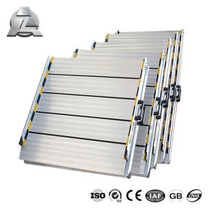 Venta al por mayor silla de ruedas portátil silla de ruedas <span class=keywords><strong>para</strong></span> <span class=keywords><strong>discapacitados</strong></span> <span class=keywords><strong>rampas</strong></span> <span class=keywords><strong>para</strong></span> el hogar escalones <span class=keywords><strong>escaleras</strong></span> puertas - Product Image 5