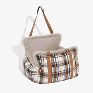 Lüks, yüksek kaliteli portatif el tipi yatak, yüksek kaliteli köpek araba koltuğu yatağı, hareketli ve yıkanabilir seyahat evcil hayvan yatağı - Product Image 3