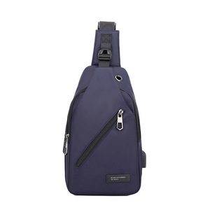 Customizable Logo Outdoor <b>Large</b> Capacity Crossbody Bag Men's Chest Bag Fashion Simple Trend Shoulder Bag Daily Use - Product Image 3