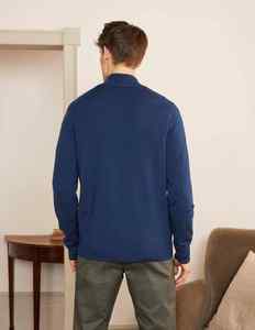 Sudadera con capucha unisex personalizada de poliéster/algodón con forro, cremallera completa, tejido plano de felpa, antiencogimiento, OEM/ODM, marca privada, MOQ bajo - Product Image 2