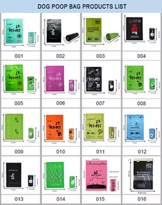 Chất Lượng Cao 100% Phân Hủy Sinh Học Tùy Chỉnh Nhà Sản Xuất Bán Buôn <span class=keywords><strong>Set</strong></span> Xương In Dog Shit Chất Thải Pet Poop Túi Cho Chó - Product Image 3