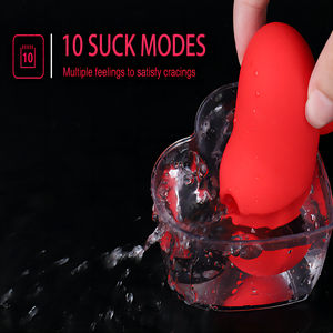 7 Speed Sucking Modes Clit Sucker Mini Size <strong>Vibrator</strong> Magnetic Charging <strong>Finger</strong> Tap <strong>Ring</strong> air Pleasure Sucker Sex Toy Box for Women - Product Image 4