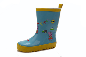 Commercio all'ingrosso capretti dei bambini cavallo di volo di stampa di gomma da <span class=keywords><strong>pioggia</strong></span> stivali di gomma stivali di gomma per la ragazza ragazzo - Product Image 4